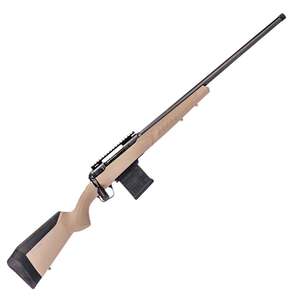 Savage Arms 110 Tactical Desert Matte Black/FDE Bolt Action Rifle - 6.5 PRC - 24in