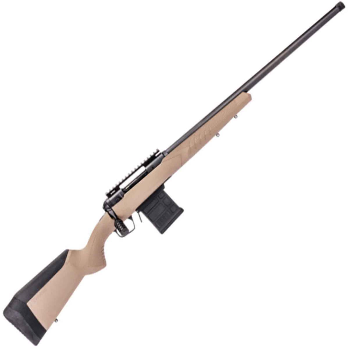 Savage Arms 110 Tactical Matte Black FDE Bolt Action Rifle - 6.5 Creedmoor - 24in - Tan Savage Arms 110 Tactical Matte Black FDE Bolt Action Rifle - 6.5 Creedmoor - 24in - Tan