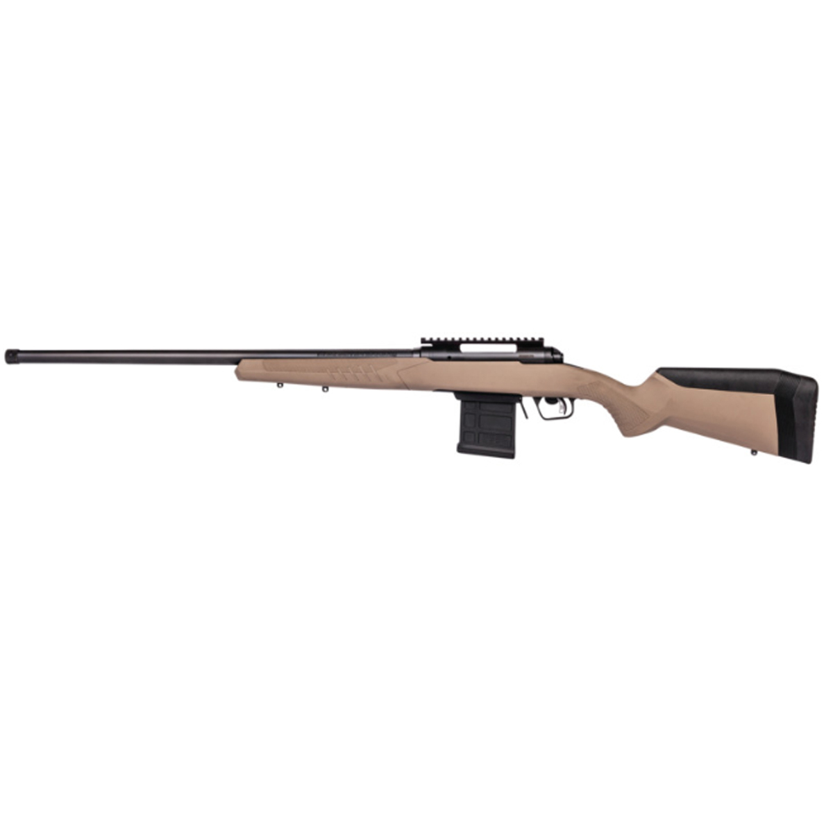 Savage Arms 110 Tactical Matte Black FDE Bolt Action Rifle - 6.5 Creedmoor - 24in - Tan Savage Arms 110 Tactical Matte Black FDE Bolt Action Rifle - 6.5 Creedmoor - 24in - Tan