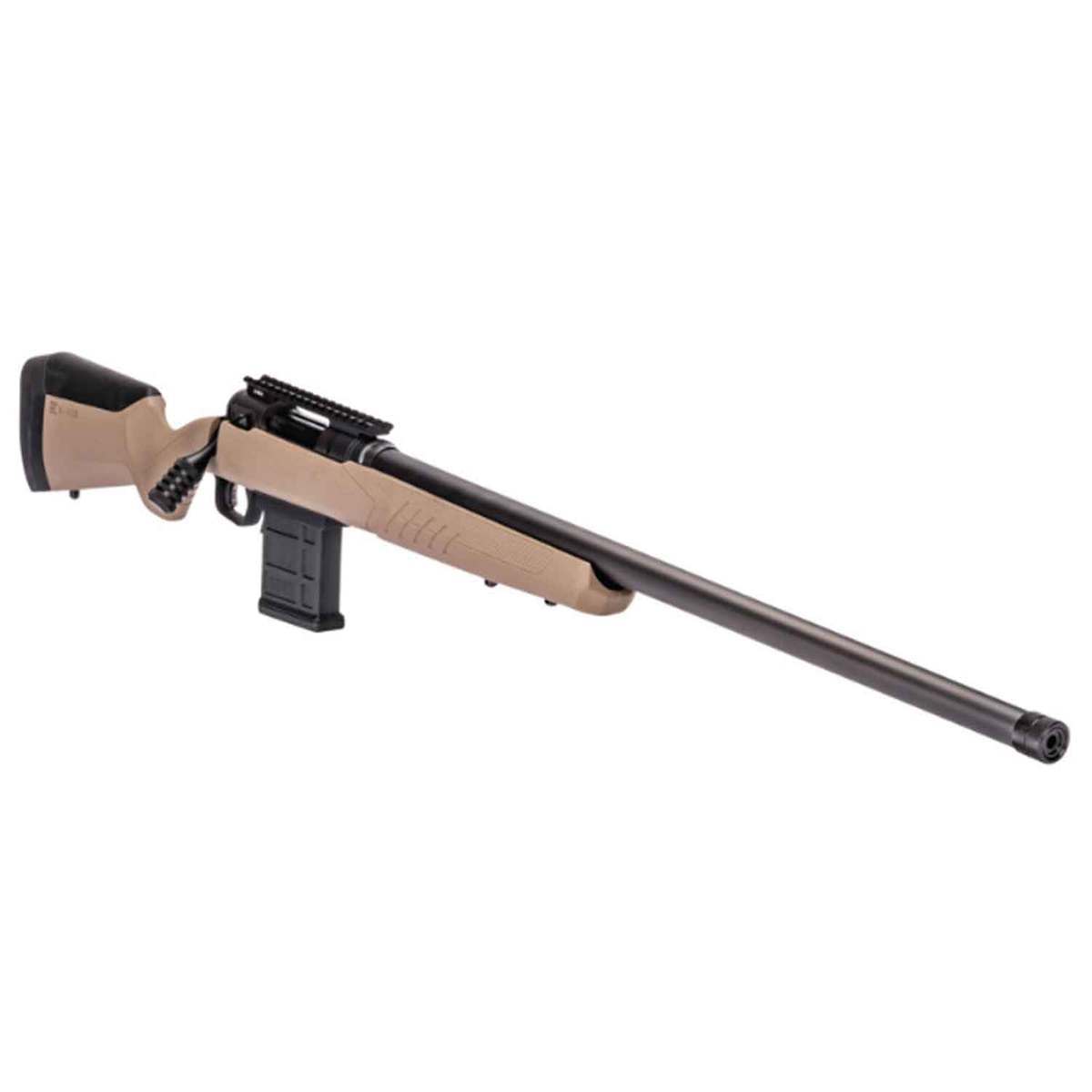 Savage Arms 110 Tactical Matte Black FDE Bolt Action Rifle - 6.5 Creedmoor - 24in - Tan Savage Arms 110 Tactical Matte Black FDE Bolt Action Rifle - 6.5 Creedmoor - 24in - Tan