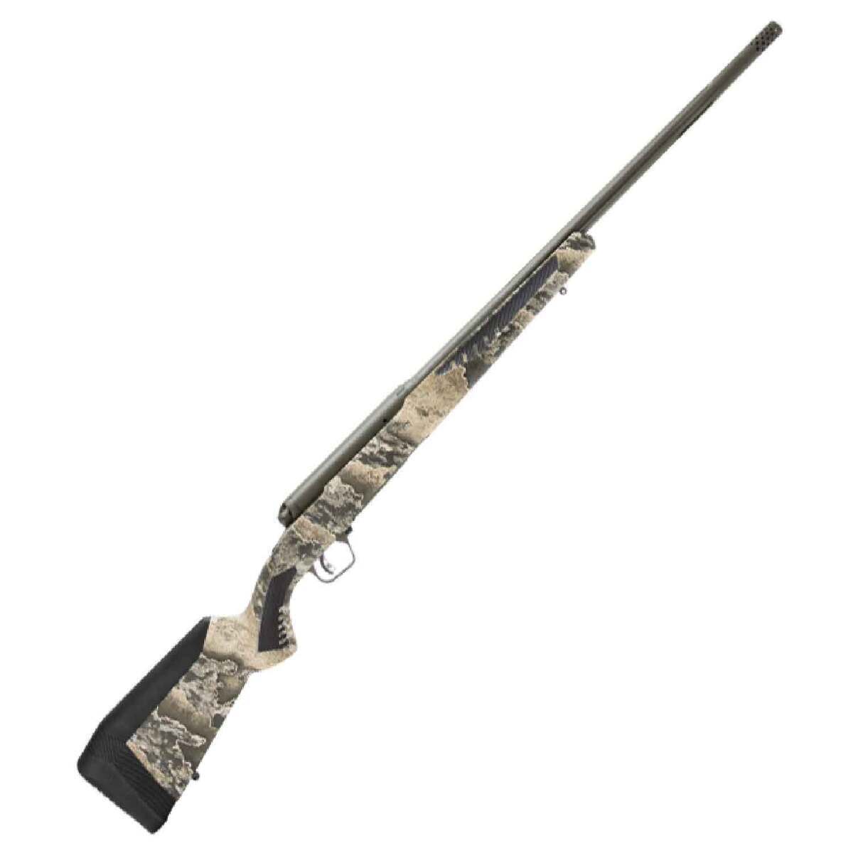 Savage Arms 110 Timberline 7mm PRC OD Green Cerakote Bolt Action Rifle - 22in - Realtree Excape Savage Arms 110 Timberline 7mm PRC OD Green Cerakote Bolt Action Rifle - 22in - Realtree Excape