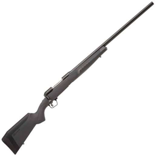 Savage Arms 110 Varmint Matte Black Bolt Action Rifle - 204 Ruger - 26in - Gray image