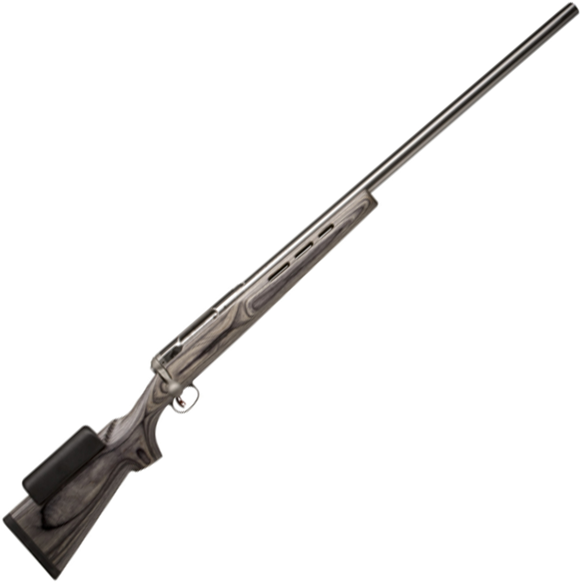 Savage Arms 12 F/TR Matte Stainless Bolt Action Rifle - 223 Remington - 30in - Gray Savage Arms 12 F/TR Matte Stainless Bolt Action Rifle - 223 Remington - 30in - Gray