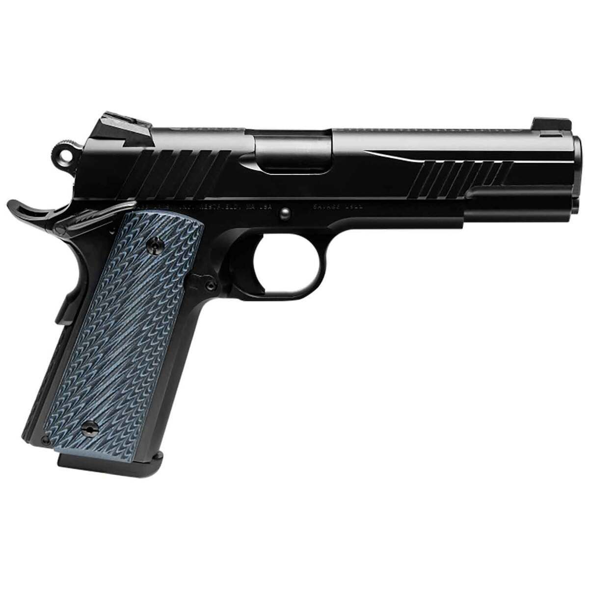 Savage Arms 1911 Government 45 Auto (ACP) 5in Black Nitride Pistol - 8+1 Rounds - Black Savage Arms 1911 Government 45 Auto (ACP) 5in Black Nitride Pistol - 8+1 Rounds - Black