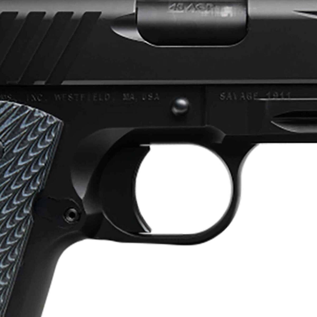 Savage Arms 1911 Government 45 Auto (ACP) 5in Black Nitride Pistol - 8+1 Rounds - Black Savage Arms 1911 Government 45 Auto (ACP) 5in Black Nitride Pistol - 8+1 Rounds - Black