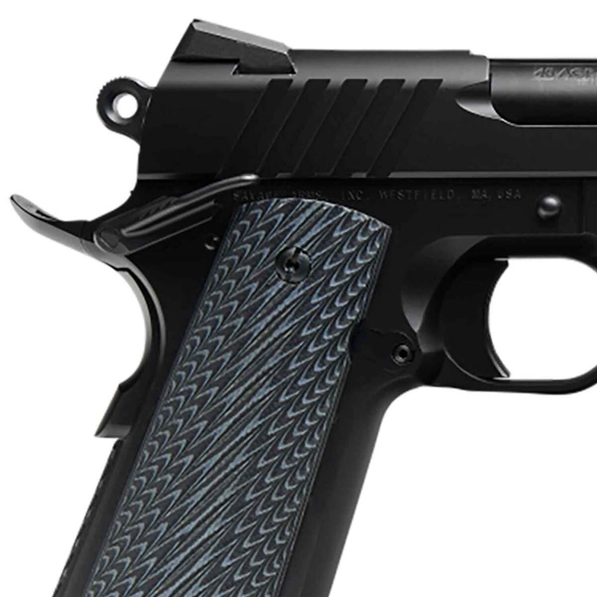 Savage Arms 1911 Government 45 Auto (ACP) 5in Black Nitride Pistol - 8+1 Rounds - Black Savage Arms 1911 Government 45 Auto (ACP) 5in Black Nitride Pistol - 8+1 Rounds - Black