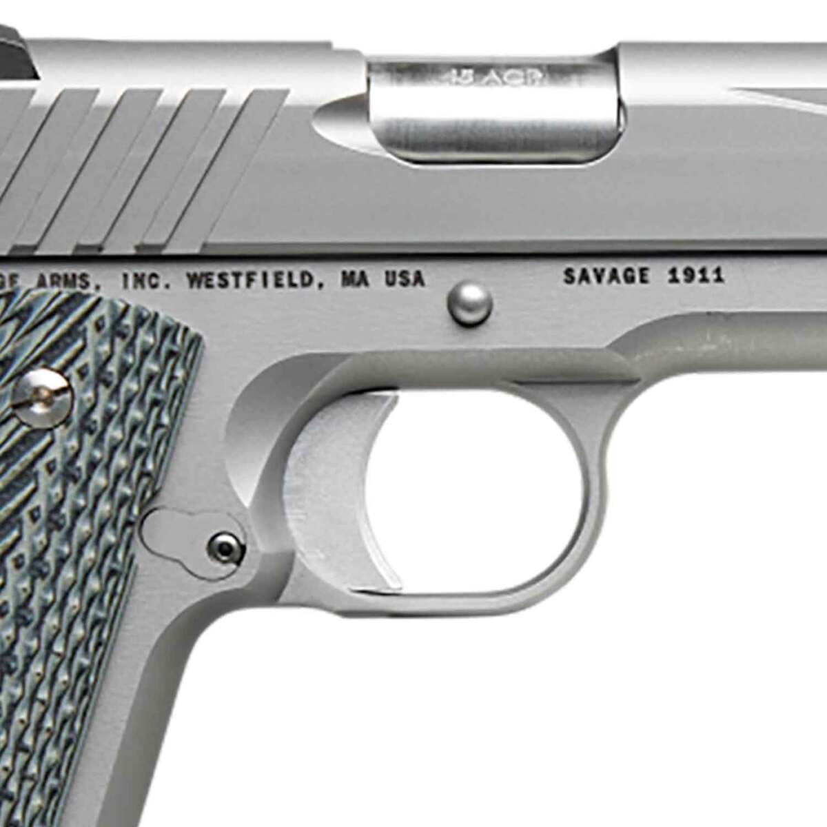 Savage Arms 1911 Government 45 Auto (ACP) 5in Stainless Steel Pistol - 8+1 Rounds - Gray Savage Arms 1911 Government 45 Auto (ACP) 5in Stainless Steel Pistol - 8+1 Rounds - Gray
