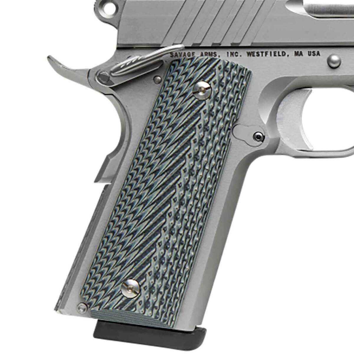 Savage Arms 1911 Government 45 Auto (ACP) 5in Stainless Steel Pistol - 8+1 Rounds - Gray Savage Arms 1911 Government 45 Auto (ACP) 5in Stainless Steel Pistol - 8+1 Rounds - Gray