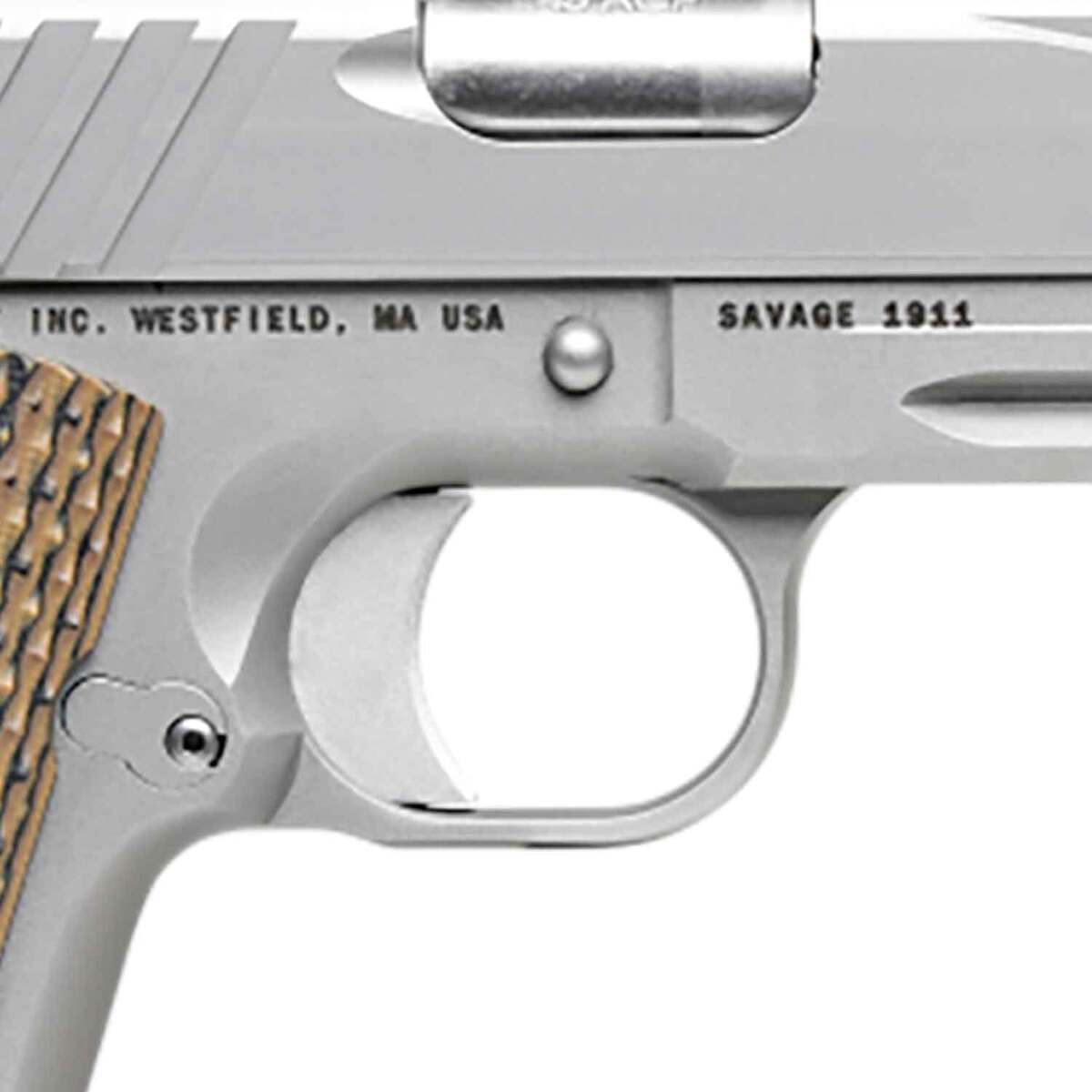 Savage Arms 1911 Government 45 Auto (ACP) 5in Stainless Steel Pistol - 8+1 Rounds - Gray Savage Arms 1911 Government 45 Auto (ACP) 5in Stainless Steel Pistol - 8+1 Rounds - Gray