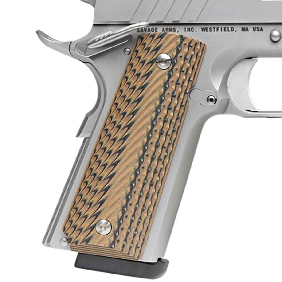 Savage Arms 1911 Government 45 Auto (ACP) 5in Stainless Steel Pistol - 8+1 Rounds - Gray Savage Arms 1911 Government 45 Auto (ACP) 5in Stainless Steel Pistol - 8+1 Rounds - Gray