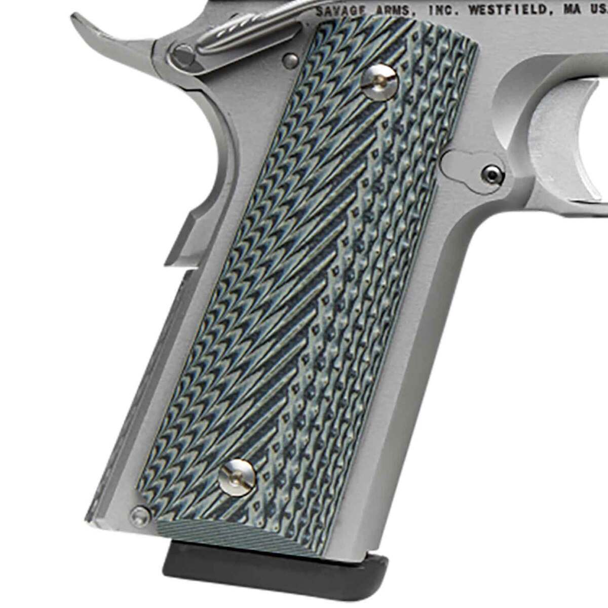 Savage Arms 1911 Government 9mm Luger 5in Stainless Steel Pistol - 10+1 Rounds - Gray Savage Arms 1911 Government 9mm Luger 5in Stainless Steel Pistol - 10+1 Rounds - Gray