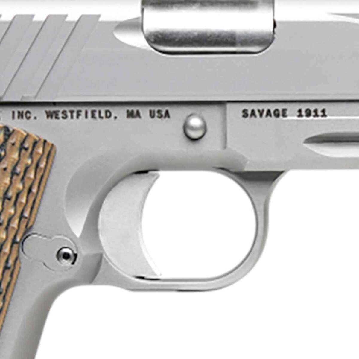 Savage Arms 1911 Government 9mm Luger 5in Stainless Steel Pistol - 10+1 Rounds - Gray Savage Arms 1911 Government 9mm Luger 5in Stainless Steel Pistol - 10+1 Rounds - Gray