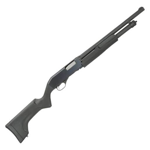 Savage Arms 320 Security Matte Black 12 Gauge 3in Pump Shotgun - 18.5in - Black image