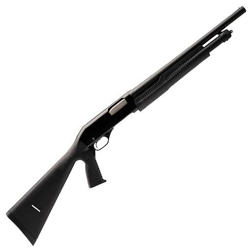 Savage Arms 320 Security Matte Black 20 Gauge 3in Pump Shotgun - 18.5in - Black image