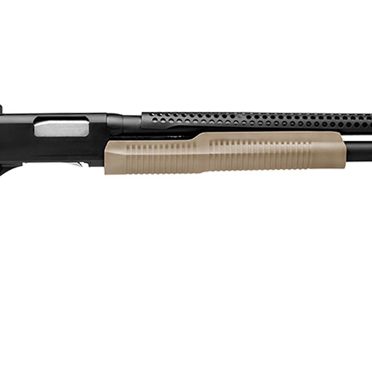 Savage Arms 320 Security Pistol Grip 12 Gauge 3in Matte Black/FDE Pump Shotgun - 18.5in - Matte Black/FDE Savage Arms 320 Security Pistol Grip 12 Gauge 3in Matte Black/FDE Pump Shotgun - 18.5in - Matte Black/FDE