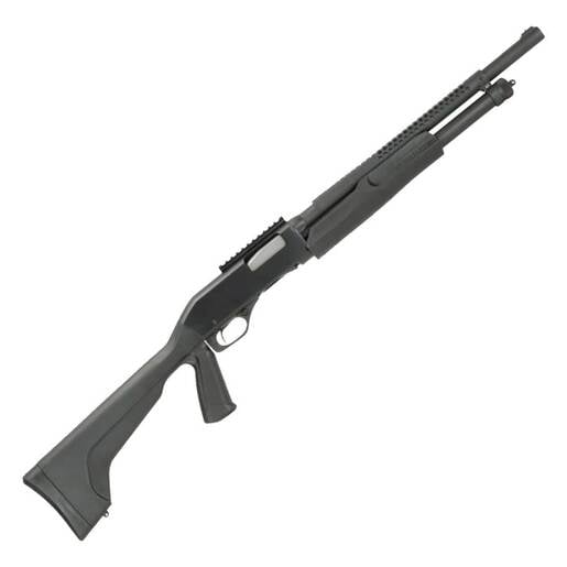 Savage Arms 320 Security with Pistol Grip & Heat Shield Matte Black 12 Gauge 3in Pump Shotgun - 18.5in - Black image