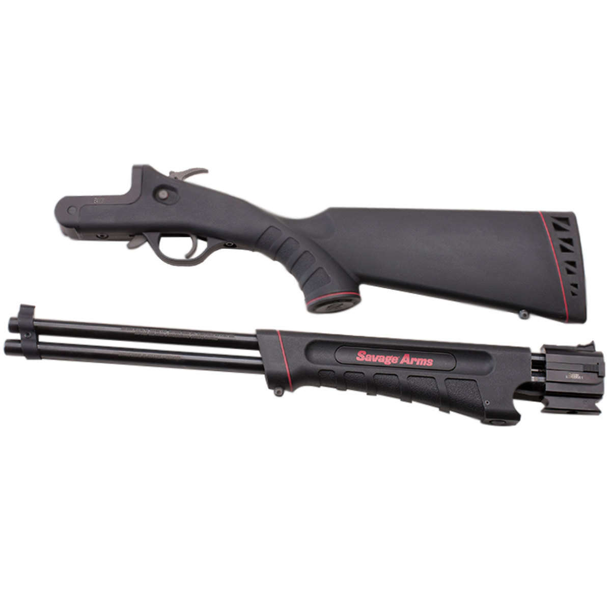 Savage Arms 42 Takedown Compact 22Long Rifle/410ga 3in Black Break Action Shotgun - 20in - Black Savage Arms 42 Takedown Compact 22Long Rifle/410ga 3in Black Break Action Shotgun - 20in - Black