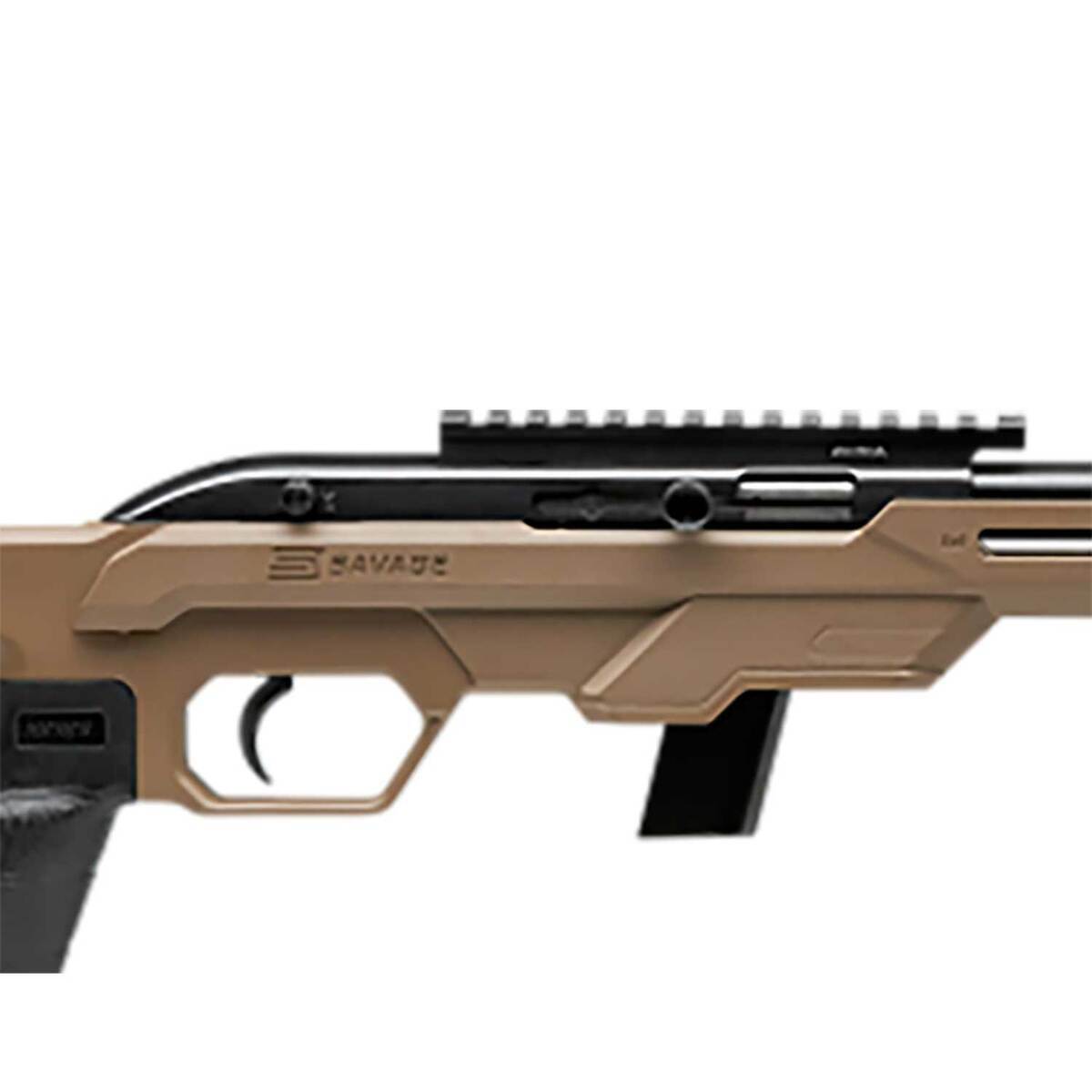 Savage Arms 64 Precision Matte Black Semi Automatic Rifle - 22 Long Rifle - 16.5in - Tan Savage Arms 64 Precision Matte Black Semi Automatic Rifle - 22 Long Rifle - 16.5in - Tan
