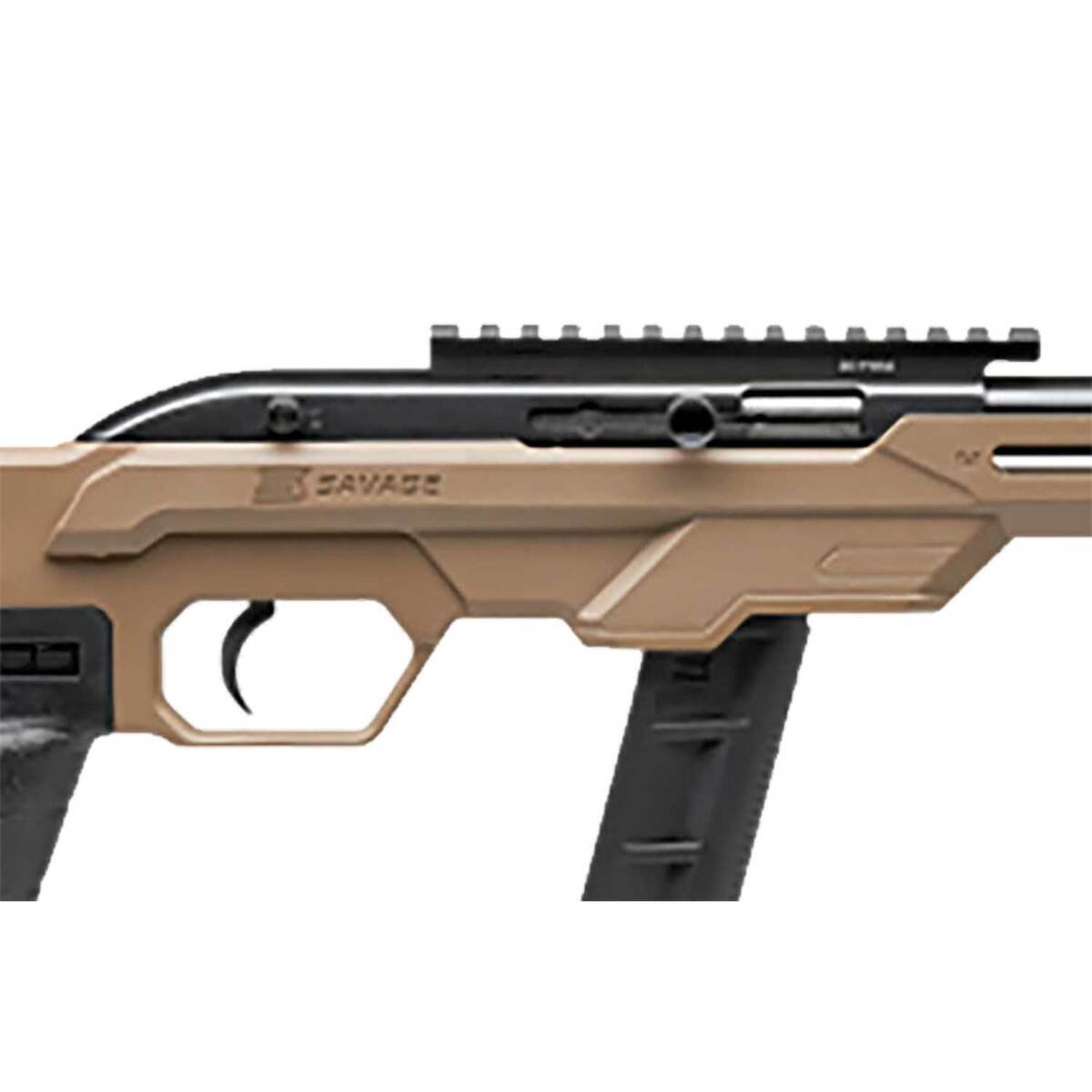 Savage Arms 64 Precision Matte Black Semi Automatic Rifle - 22 Long Rifle - 16.5in - Tan Savage Arms 64 Precision Matte Black Semi Automatic Rifle - 22 Long Rifle - 16.5in - Tan