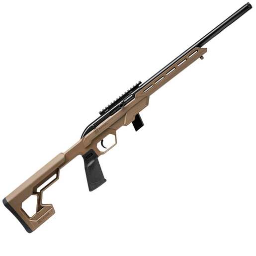 Savage Arms 64 Precision 22 Long Rifle 16.5in Flat Dark Earth Semi Automatic Modern Sporting Rifle - 10+1 Rounds - Tan image