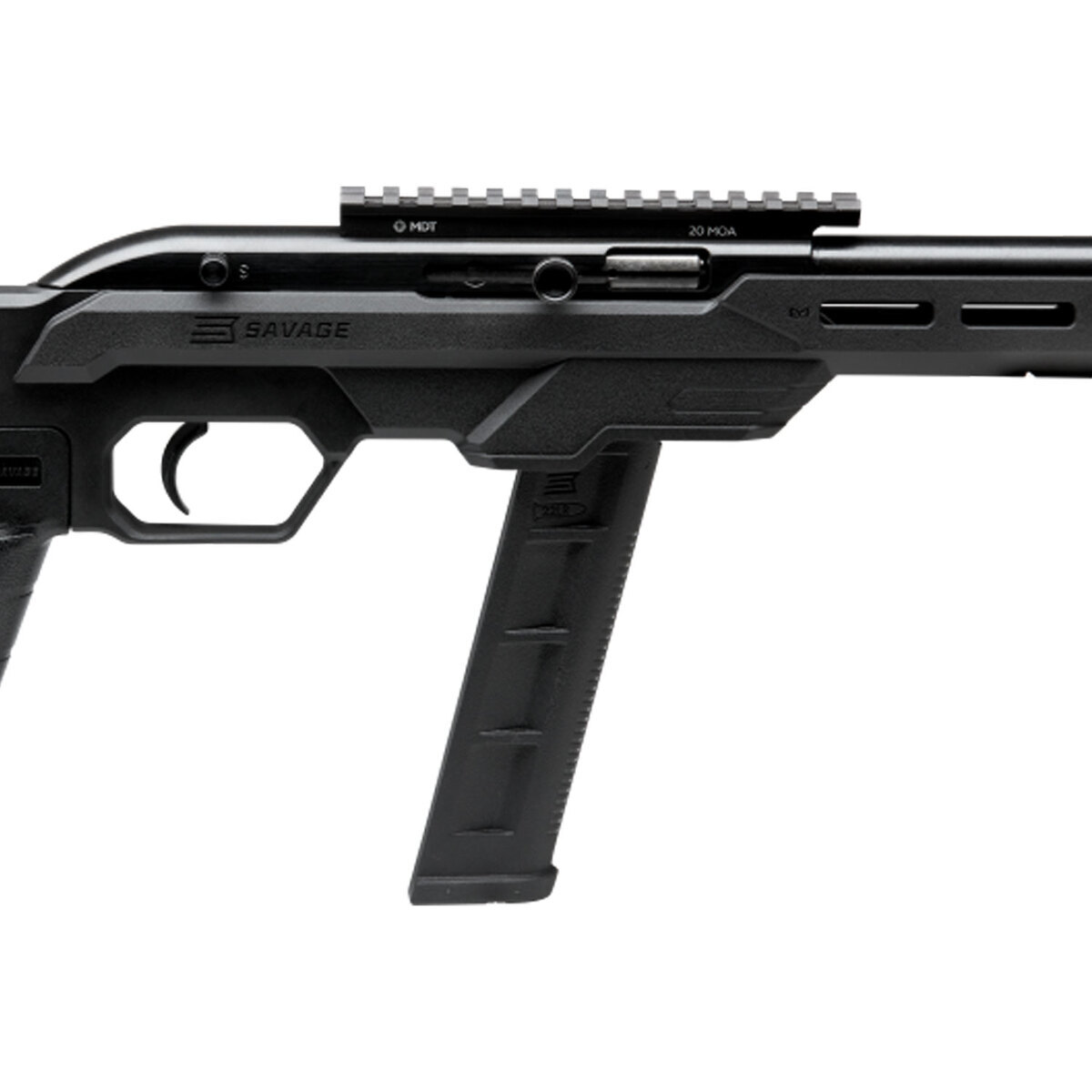 Savage Arms 64 Precision 22 Long Rifle 16.5in Black Semi Automatic Modern Sporting Rifle - 20+1 Rounds - Black Savage Arms 64 Precision 22 Long Rifle 16.5in Black Semi Automatic Modern Sporting Rifle - 20+1 Rounds - Black