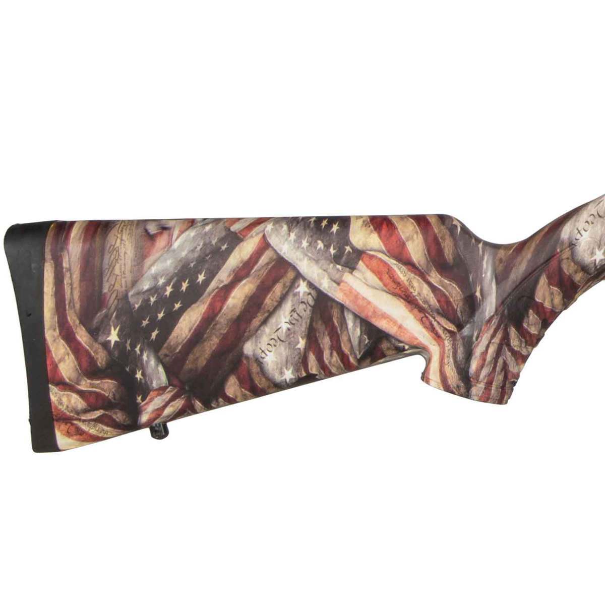 Savage Arms A-17 Flag/Black Semi Automatic Rifle - 17 HMR - American Flag/Black Savage Arms A-17 Flag/Black Semi Automatic Rifle - 17 HMR - American Flag/Black
