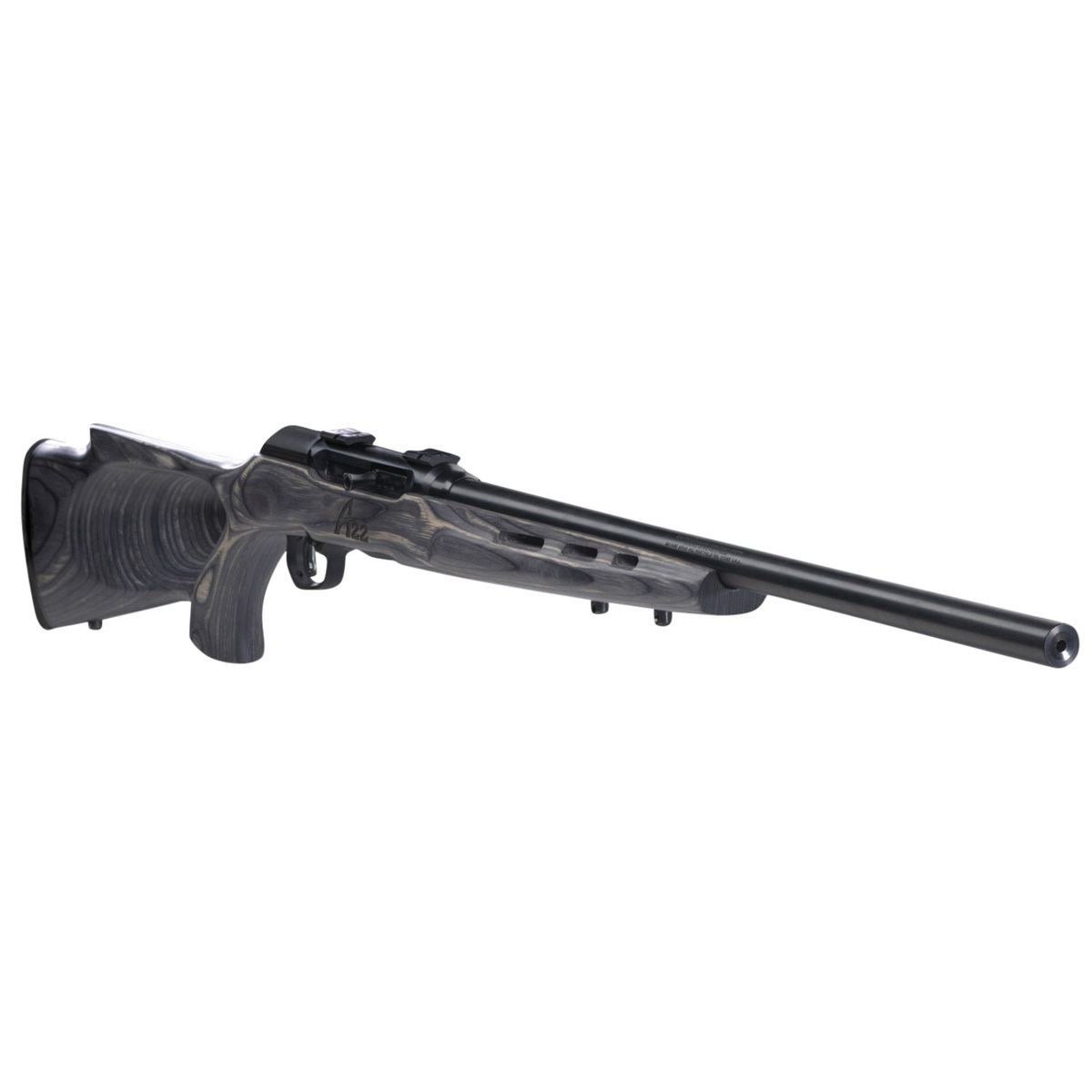 Savage Arms A22 BTV Blued Semi Automatic Rifle - 22 Long Rifle - 22in - Gray Savage Arms A22 BTV Blued Semi Automatic Rifle - 22 Long Rifle - 22in - Gray