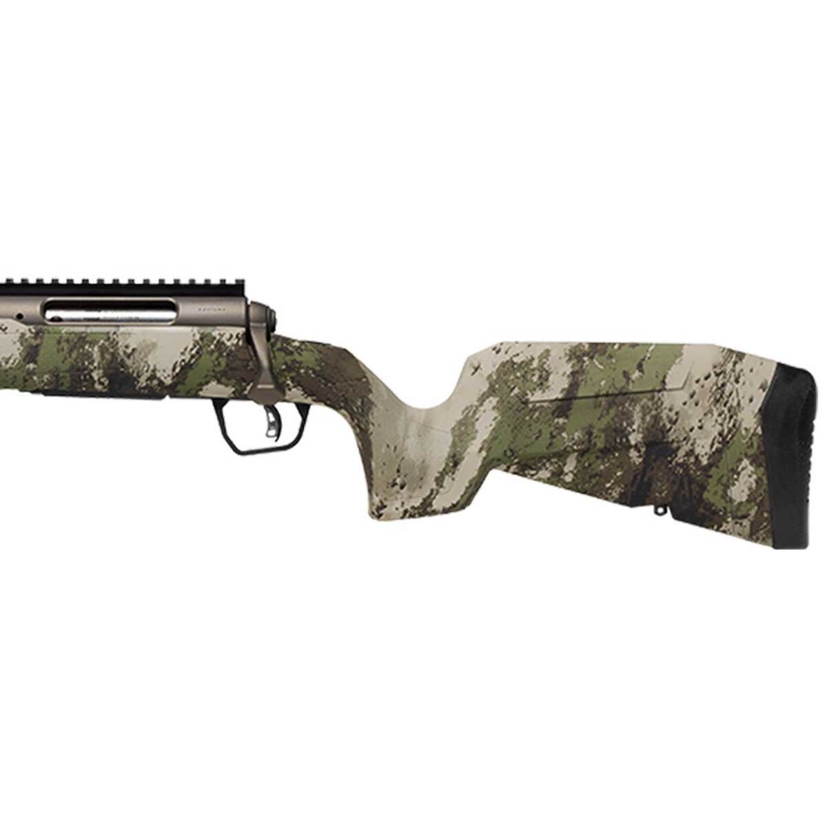 Savage Arms Axis 2 PRO 350 Legend Bronze Cerakote/Woodland Camo Left Hand Bolt Action Rifle - 18in - Woodland Camo Savage Arms Axis 2 PRO 350 Legend Bronze Cerakote/Woodland Camo Left Hand Bolt Action Rifle - 18in - Woodland Camo