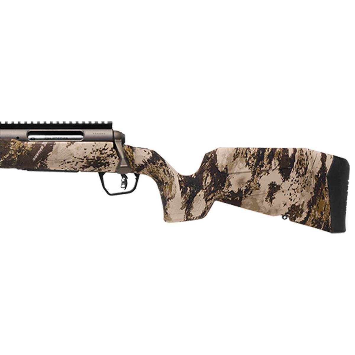 Savage Arms Axis 2 PRO 6.5 Creedmoor Bronze Cerakote/Western Camo Left Hand Bolt Action Rifle - 20in - Western Camo Savage Arms Axis 2 PRO 6.5 Creedmoor Bronze Cerakote/Western Camo Left Hand Bolt Action Rifle - 20in - Western Camo