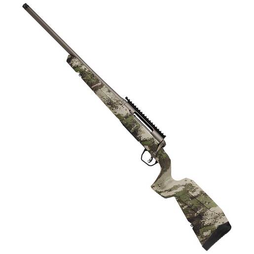 Savage Arms Savage Arms Axis 2 PRO 6.5 Creedmoor Bronze Cerakote/Woodland Camo Left Hand Bolt Action Rifle - 20in