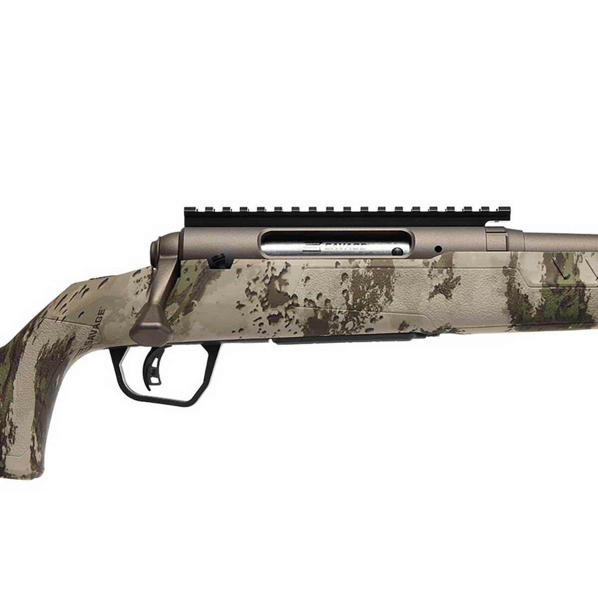 Savage Arms Axis 2 Pro 6.5 Creedmoor Woodland/Gun Metal Bronze Cerakote Bolt Action Rifle - 20in - Camo Savage Arms Axis 2 Pro 6.5 Creedmoor Woodland/Gun Metal Bronze Cerakote Bolt Action Rifle - 20in - Camo