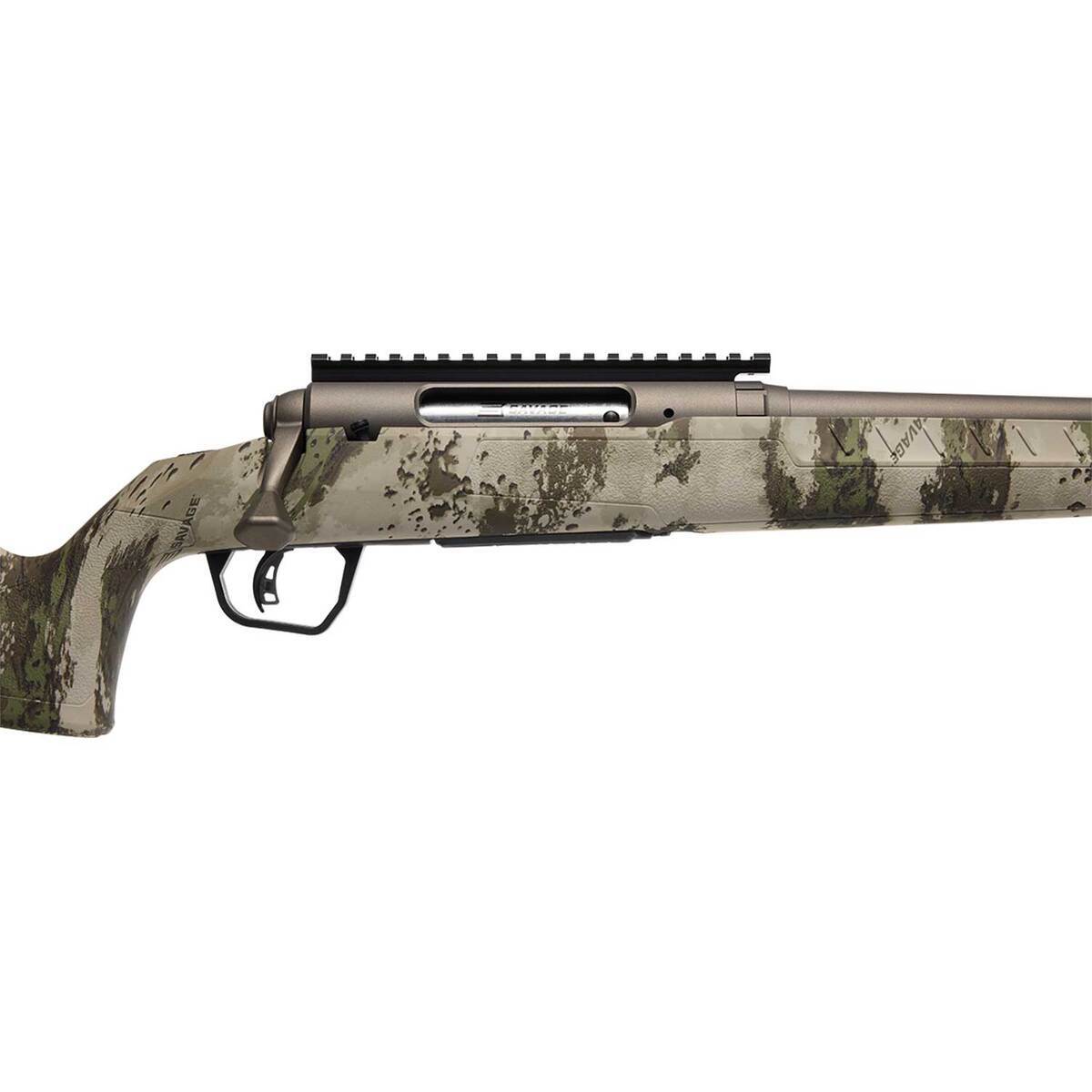 Savage Arms Axis 2 PRO 7mm-08 Remington Bronze Cerakote/Woodland Camo Bolt Action Rifle - 20in - Woodland Camo Savage Arms Axis 2 PRO 7mm-08 Remington Bronze Cerakote/Woodland Camo Bolt Action Rifle - 20in - Woodland Camo