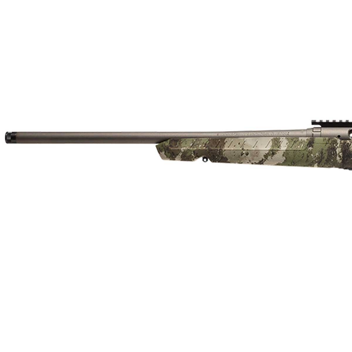 Savage Arms Axis 2 PRO Compact 223 Remington Bronze Cerakote/Woodland Camo Left Hand Bolt Action Rifle - 20in - Woodland Camo Savage Arms Axis 2 PRO Compact 223 Remington Bronze Cerakote/Woodland Camo Left Hand Bolt Action Rifle - 20in - Woodland Camo
