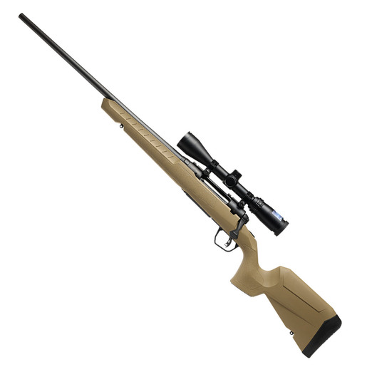 Savage Arms Savage Arms Axis 2 XP Compact 308 Winchester Matte Black Left Hand Bolt Action Rifle - 20in - Brown