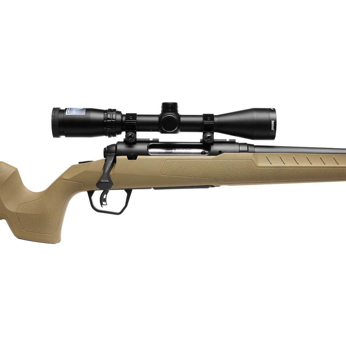 Savage Arms Axis 2 XP Compact 6.5 Creedmoor Matte Black/FDE Bolt Action Rifle - 20in - FDE Savage Arms Axis 2 XP Compact 6.5 Creedmoor Matte Black/FDE Bolt Action Rifle - 20in - FDE