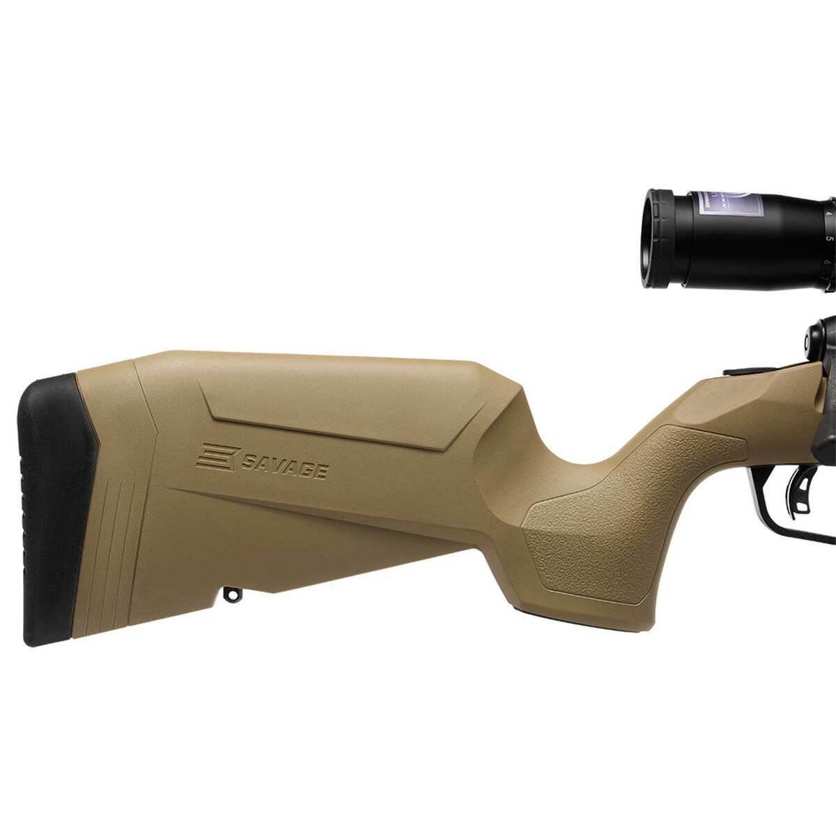 Savage Arms Axis 2 XP Compact 6.5 Creedmoor Matte Black/FDE Bolt Action Rifle - 20in - FDE Savage Arms Axis 2 XP Compact 6.5 Creedmoor Matte Black/FDE Bolt Action Rifle - 20in - FDE