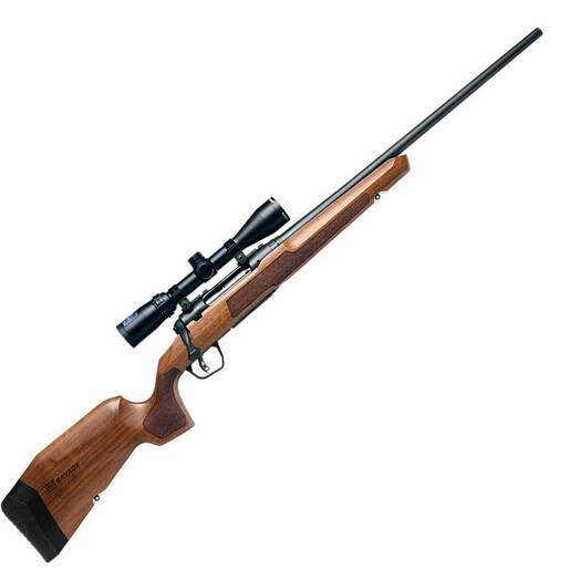 SAVAGE Arms Axis 2 Xp Hardwood 308 Winchester Matte Black Bolt Action Rifle - 22in - Brown