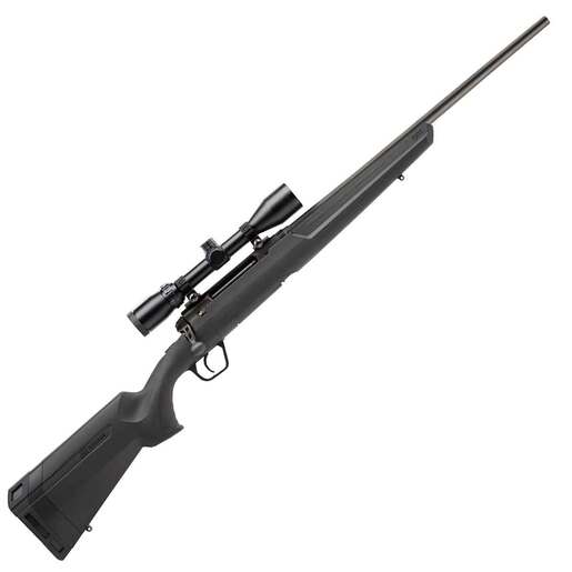 Savage Arms Axis Compact with Scope Matte Black Bolt Action Rifle - 6.5 Creedmoor - 20in - Black image