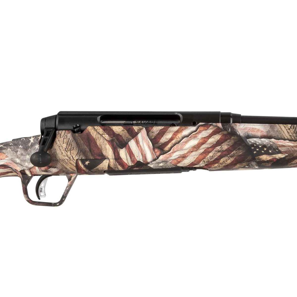 Savage Arms Axis II American Flag Bolt Action Rifle - 270 Winchester - American Flag Savage Arms Axis II American Flag Bolt Action Rifle - 270 Winchester - American Flag