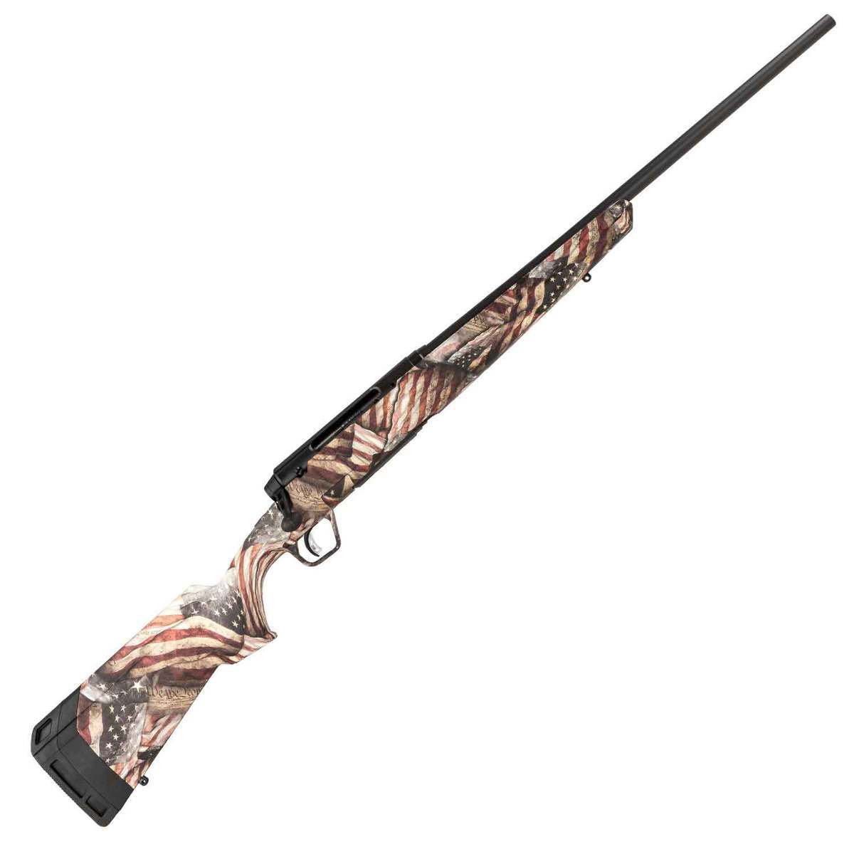 Savage Arms Axis II American Flag Bolt Action Rifle - 6.5 Creedmoor - American Flag Savage Arms Axis II American Flag Bolt Action Rifle - 6.5 Creedmoor - American Flag