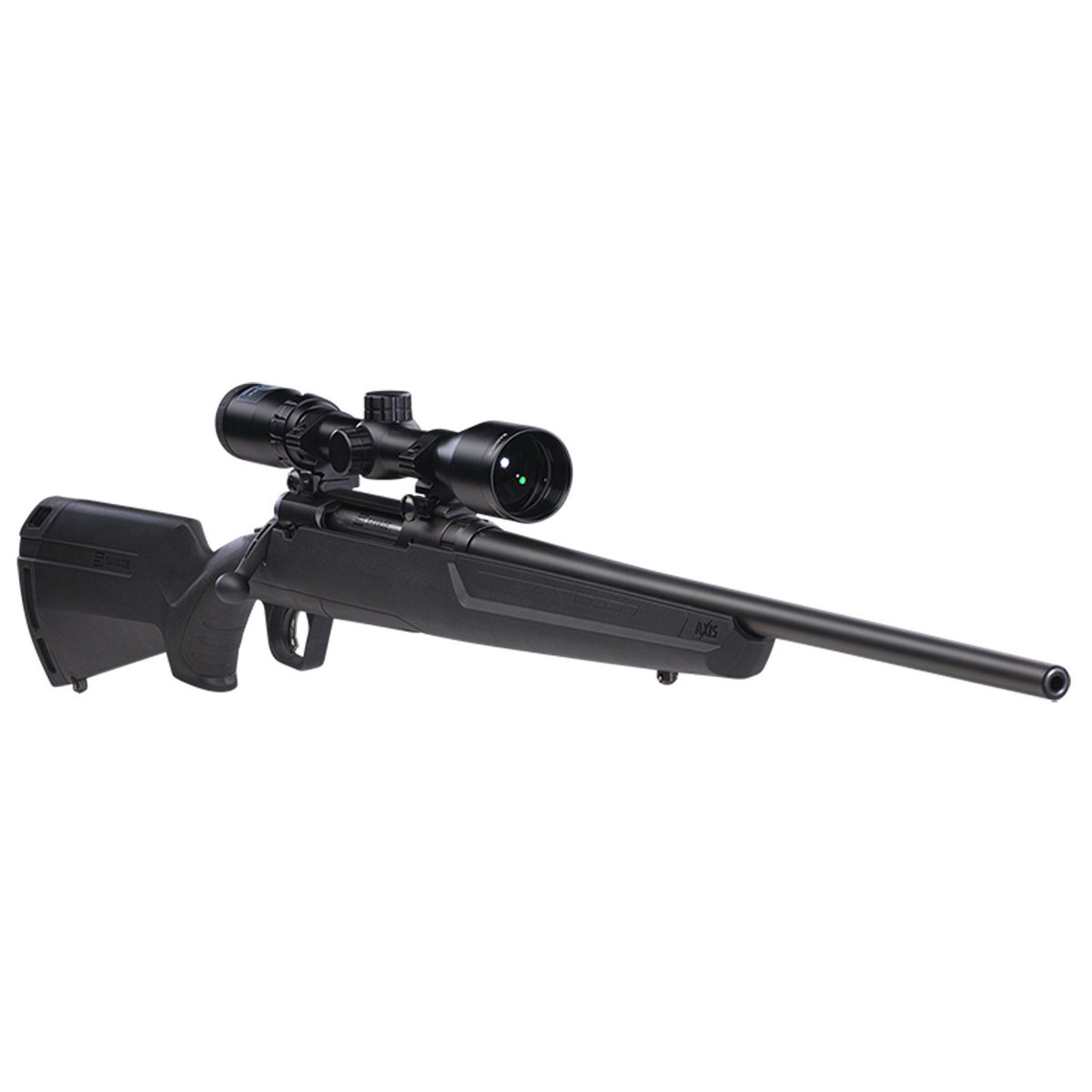 Savage Arms Axis II XP Compact Scoped Matte Black Bolt Action Rifle - 350 Legend - 18in - Matte Black Savage Arms Axis II XP Compact Scoped Matte Black Bolt Action Rifle - 350 Legend - 18in - Matte Black
