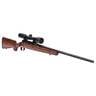 Savage Arms Axis II XP Matte Black/Hardwood Bolt Action Rifle - 30-06 Springfield - 22in - Brown