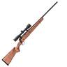 Savage Arms Axis II XP Matte Black/Hardwood Bolt Action Rifle - 6.5 Creedmoor - 22in - Brown