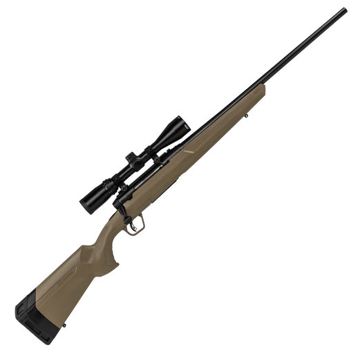 Savage Arms Axis II XP Scoped Black/FDE Bolt Action Rifle - 243 Winchester - Flat Dark Earth image