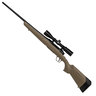 Savage Arms Axis II XP Scoped Black/FDE Bolt Action Rifle - 243 Winchester - Flat Dark Earth