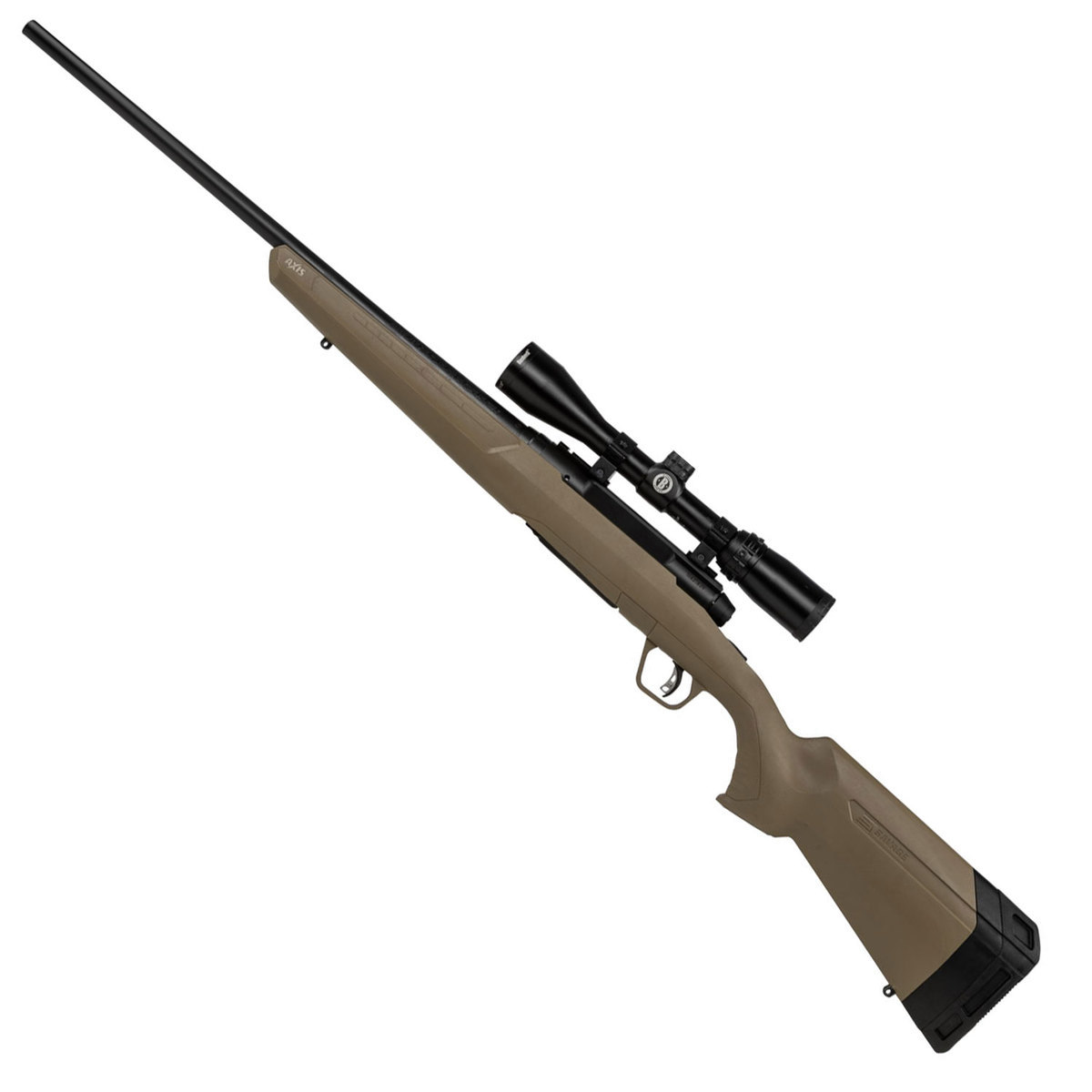 Savage Arms Axis II XP Scoped 270 Winchester Black/FDE Bolt Action Rifle - Flat Dark Earth Savage Arms Axis II XP Scoped 270 Winchester Black/FDE Bolt Action Rifle - Flat Dark Earth