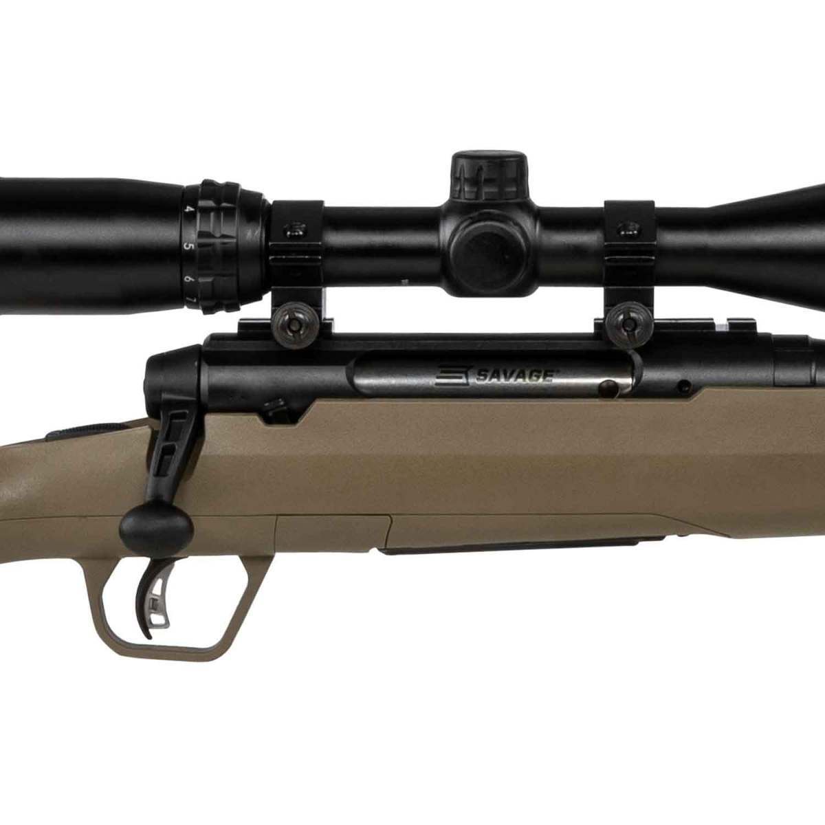 Savage Arms Axis II XP Scoped 270 Winchester Black/FDE Bolt Action Rifle - Flat Dark Earth Savage Arms Axis II XP Scoped 270 Winchester Black/FDE Bolt Action Rifle - Flat Dark Earth