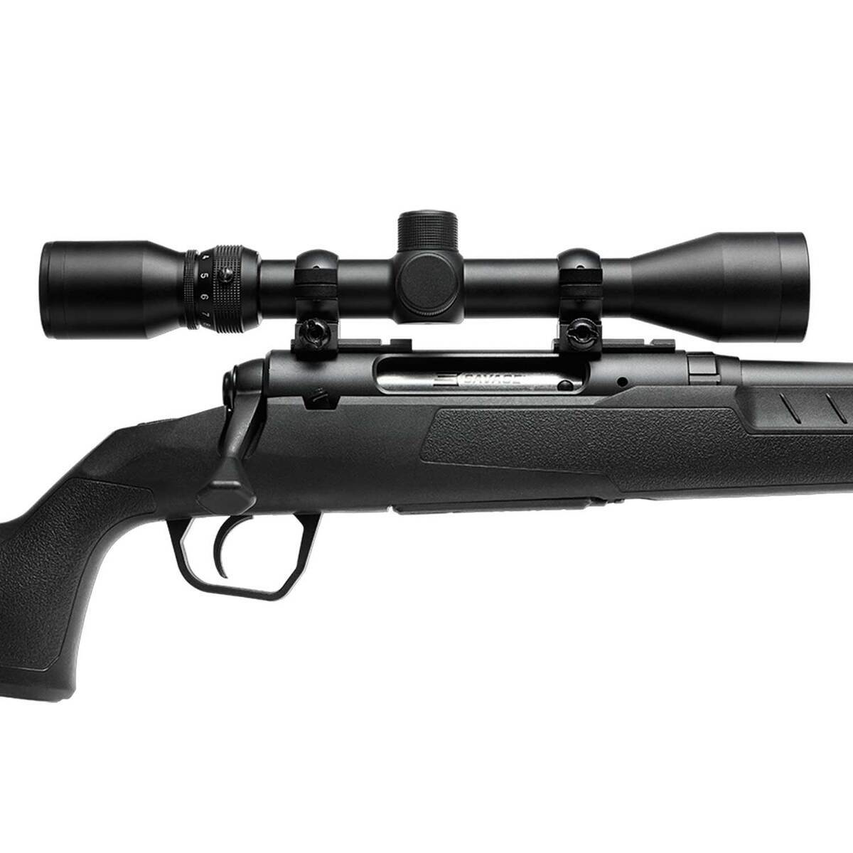 Savage Arms Axis XP 22-250 Remington Matte Black Bolt Action Rifle - 22in - Black Savage Arms Axis XP 22-250 Remington Matte Black Bolt Action Rifle - 22in - Black