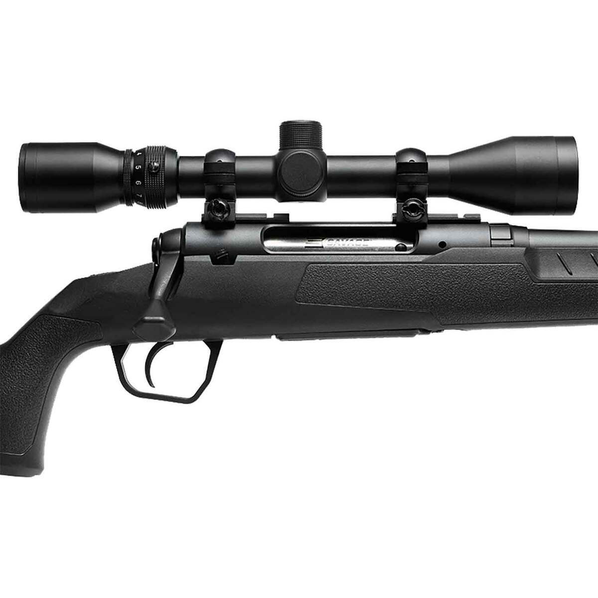 Savage Arms Axis XP 223 Remington Matte Black Bolt Action Rifle - 4+1 Rounds - Black Savage Arms Axis XP 223 Remington Matte Black Bolt Action Rifle - 4+1 Rounds - Black