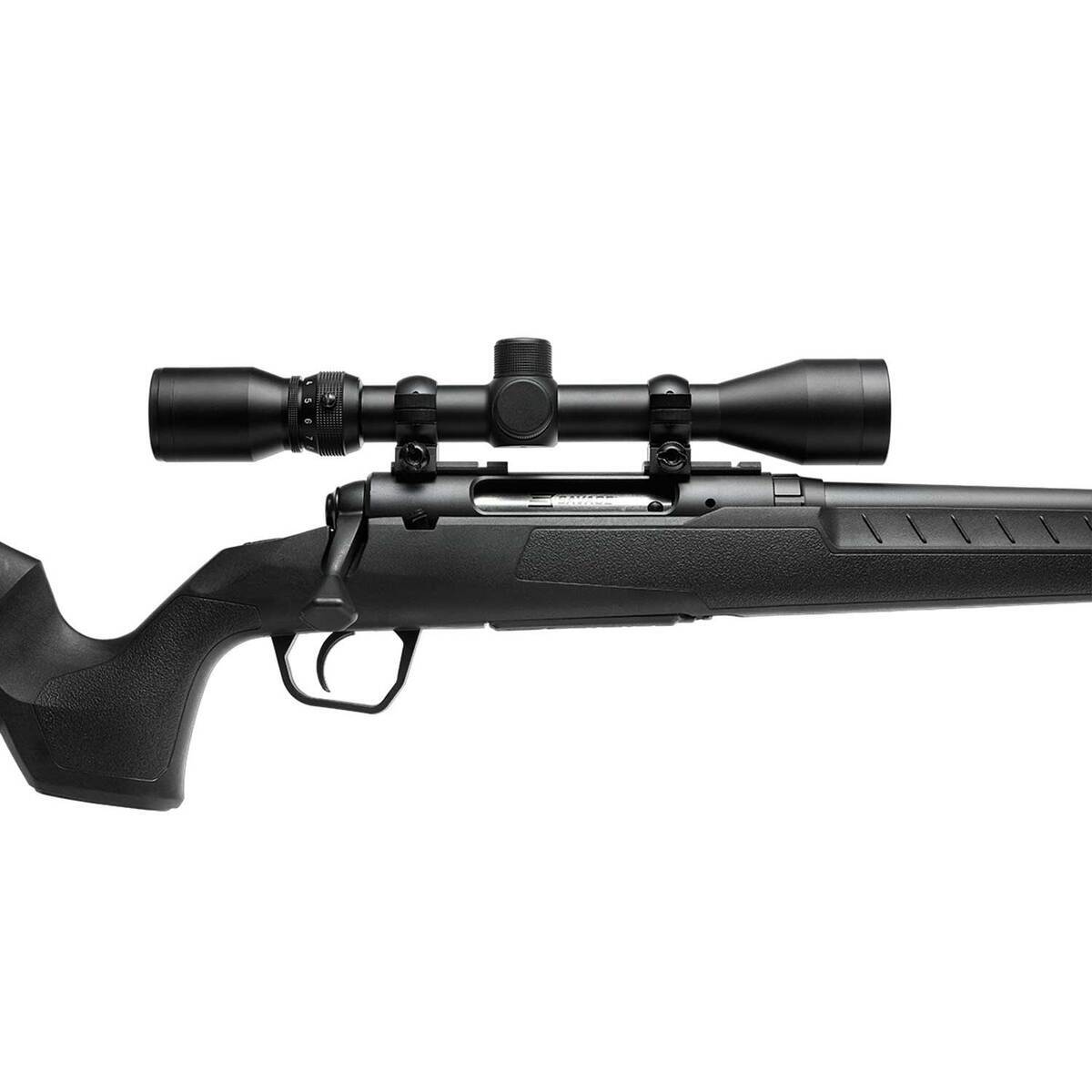 Savage Arms AXIS XP 7mm-08 Remington Matte Black Bolt Action Rifle - 22in - Black Savage Arms AXIS XP 7mm-08 Remington Matte Black Bolt Action Rifle - 22in - Black